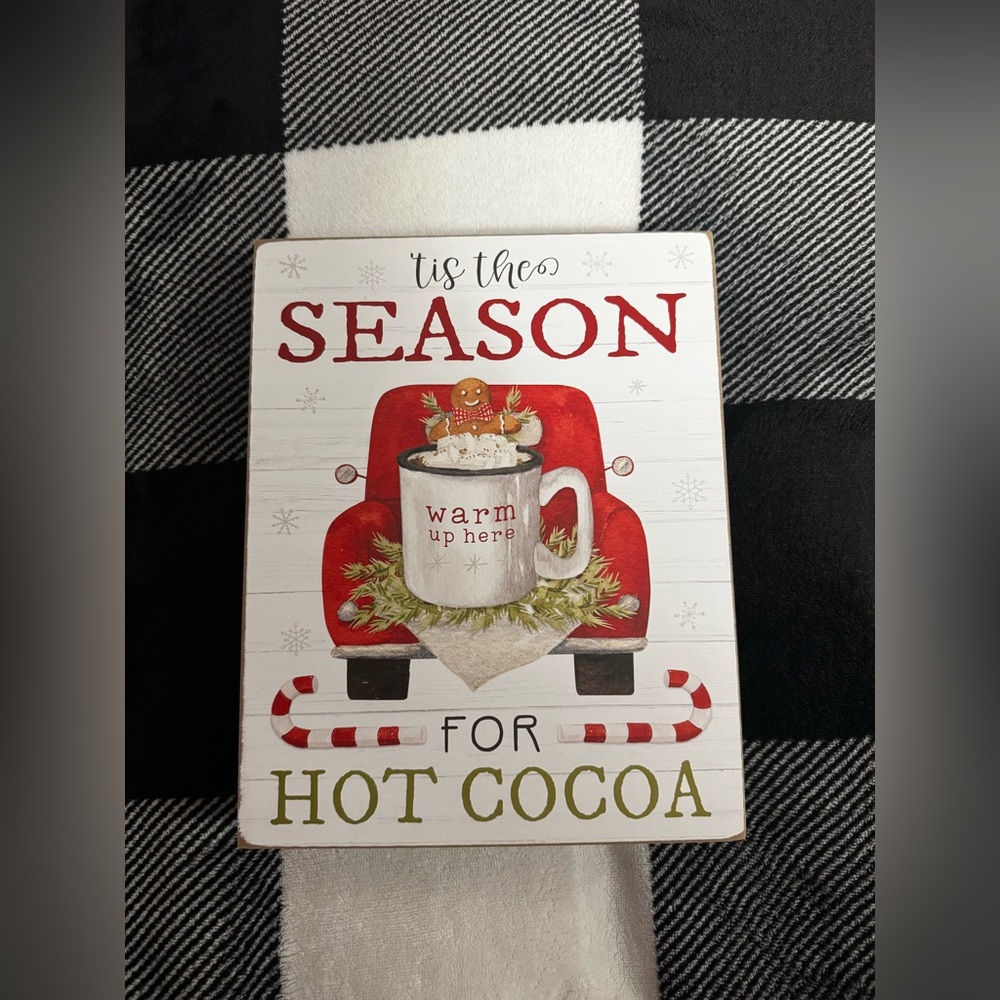 Festive Hot Cocoa Sign